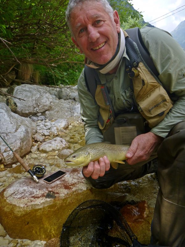 Marble Trout Slovenia Idrijca Fly Fishing Soca Soča Hybrid pêche à la mouche la slovénie