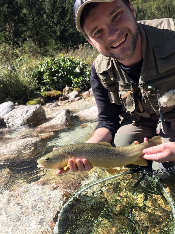 Marble Trout Slovenia Idrijca Fly Fishing Soca Soča Hybrid
