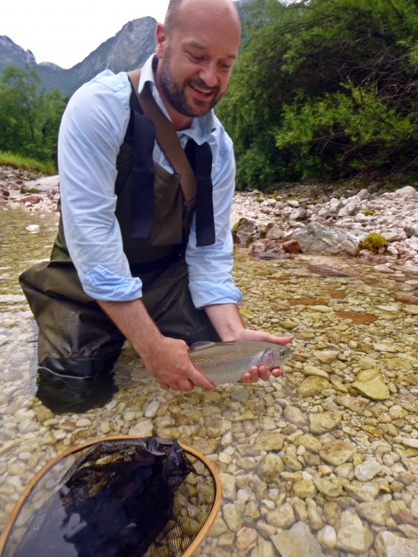 Marble Trout Slovenia Idrijca Fly Fishing Grayling Rainbow