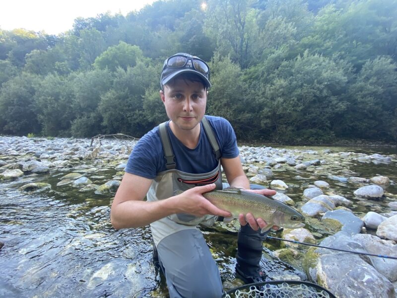 Marble Trout Slovenia Idrijca Fly Fishing Soca Soča Guiding