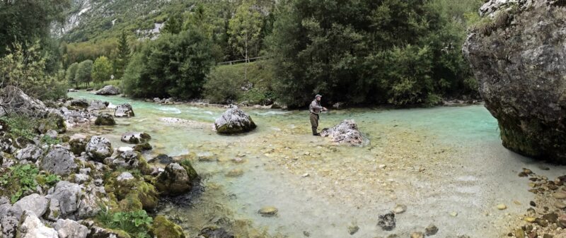 Marble Trout Slovenia Idrijca Fly Fishing Soca Soča