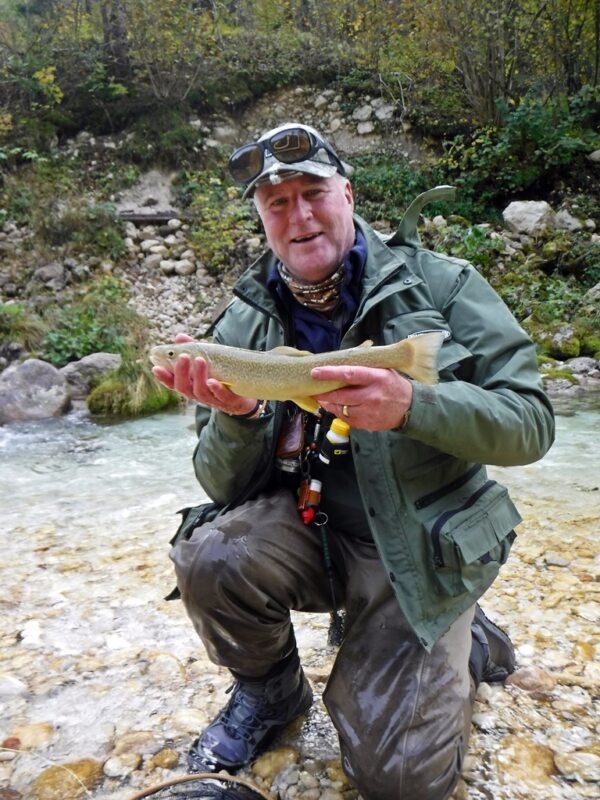 Marble Trout Slovenia Idrijca Fly Fishing Soca Soča Guiding